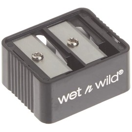 wet n wild Dual Pencil Sharpener Dual-Pencil Eyeliner Pencil Sharpener | Convenient | Essential Tool | Sharpens | Easy To Clean | Travel-Friendly | Compact