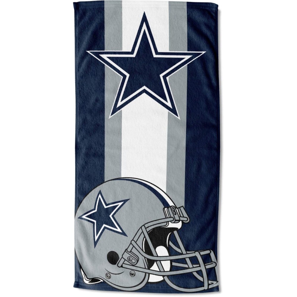 Northwest NFL Dallas Cowboys Unisex-Adult Beach Towel, 30 x 60, Zone Read, cotton and polyester Northwest NFL Dallas Cowboys Unisex-Adult Beach Towel, 30 x 60, Zone Read, cotton and polyester