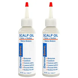 Dermasolve Psoriasis & Dandruff Oil, Dermatologist Approved for Flaky Scalp Relief