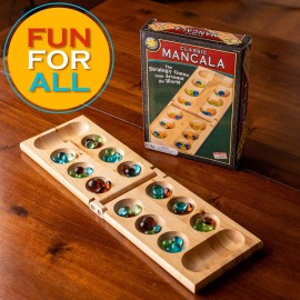 Classic Mancala - Fun Board Game for Friends and Family - Timeless Strategy Game Classic Mancala - Fun Board Game for Friends and Family - Timeless Strategy Game