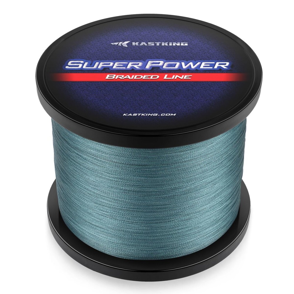 KastKing Superpower Braided Fishing Line,Low-Vis Gray,20 LB,327 Yds KastKing Superpower Braided Fishing Line,Low-Vis Gray,20 LB,327 Yds