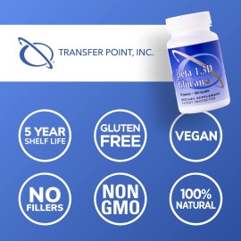Transfer Point Immune Support Supplement with 500mg of Highly Purified Beta Glucan Per Capsule (Pack of 1) Transfer Point Immune Support Supplement with 500mg of Highly Purified Beta Glucan Per Capsule (Pack of 1)