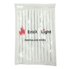 EricX Light Long Life Fiberglass Replacement Wicks for Tiki Torch - 12 Piece - 0.5 by 9.85 Inch EricX Light Long Life Fiberglass Replacement Wicks for Tiki Torch - 12 Piece - 0.5 by 9.85 Inch