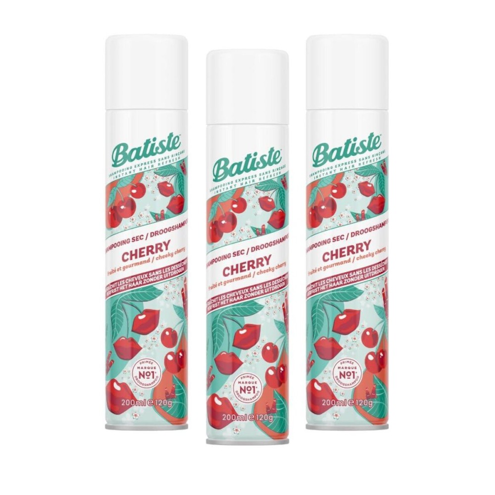 Batiste Shampoo Dry Cherry 6.73 Ounce (200ml) (3 Pack) Batiste Shampoo Dry Cherry 6.73 Ounce (200ml) (3 Pack)