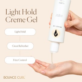 Bounce Curl Light Hold Creme Gel (8 oz) Bounce Curl Light Hold Creme Gel (8 oz)
