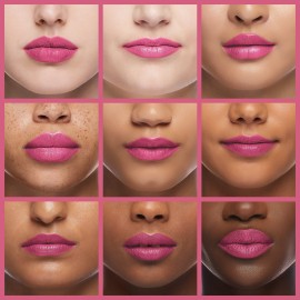 wet n wild Silk Finish Lipstick, Hydrating Rich Buildable Lip Color, Formulated with Vitamins A,E, & Macadamia for Ultimate Hydration, Cruelty-Free & Vegan - Pink Ice (Carded) wet n wild Silk Finish Lipstick, Hydrating Rich Buildable Lip Color, Formulated with Vitamins A,E, & Macadamia for Ultimate Hydration, Cruelty-Free & Vegan - Pink Ice (Carded)