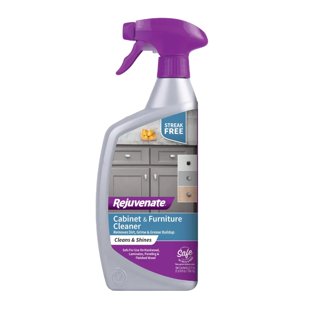 Rejuvenate Cabinet And Furniture Cleaner Removes Dirt, Grime And Grease Buildup To Clean And Shine Cabinets And Furniture, 24 Ounces Rejuvenate Cabinet And Furniture Cleaner Removes Dirt, Grime And Grease Buildup To Clean And Shine Cabinets And Furniture, 24 Ounces