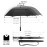 G4Free 62 Inch Automatic Open Golf Umbrella Extra Large Oversize Double Canopy Vented Windproof Waterproof Stick Umbrellas (Black)