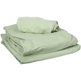 ForPro Professional Collection Premium Microfiber 3-Piece Massage Sheet Set, Sage, Ultra-Light, Stain, and Wrinkle-Resistant, Includes Flat, Fitted Sheet and Massage Face Rest Cover ForPro Professional Collection Premium Microfiber 3-Piece Massage Sheet Set, Sage, Ultra-Light, Stain, and Wrinkle-Resistant, Includes Flat, Fitted Sheet and Massage Face Rest Cover