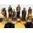 HPL Skeleton Slayer Fantasy Gothic Skull Chess Men Set - NO Board