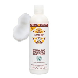 Conditioner with Coconut Milk by Creme of Nature, Detangling and Conditioning Formula for Normal Hair 12, Fl Oz Conditioner with Coconut Milk by Creme of Nature, Detangling and Conditioning Formula for Normal Hair 12, Fl Oz