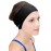 Sync Hair Guard & Ear Guard Headband - Wear Under Swimming Caps (Black)