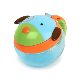 Skip Hop Plastic Baby Snack Container, Zoo Snack Cup, Dog