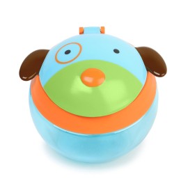 Skip Hop Plastic Baby Snack Container, Zoo Snack Cup, Dog