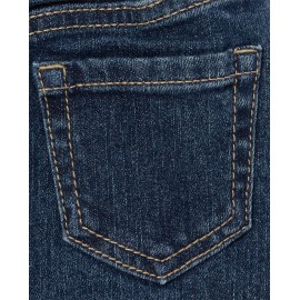 The Children\'s Place baby girls Toddler Denim Skort Skirt, China Blue, 5T US