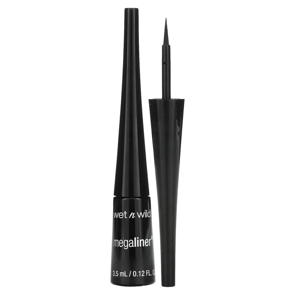 wet n wild MegaLiner Liquid Eyeliner - Black (packaging) wet n wild MegaLiner Liquid Eyeliner - Black (packaging)