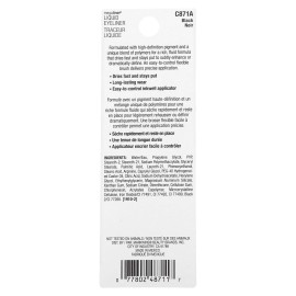 wet n wild MegaLiner Liquid Eyeliner - Black (packaging) wet n wild MegaLiner Liquid Eyeliner - Black (packaging)