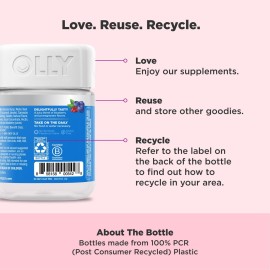 OLLY Glowing Skin Collagen Gummy, Hydrated, Youthful Skin, Hyaluronic Acid, Sea Buckthorn, Chewable Supplement, Berry, 25 Day Supply - 50 Count OLLY Glowing Skin Collagen Gummy, Hydrated, Youthful Skin, Hyaluronic Acid, Sea Buckthorn, Chewable Supplement, Berry, 25 Day Supply - 50 Count