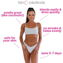 Tanceuticals Self Tanner - Dark Self Tanning Lotion for Body - Gives Natural Looking & Long Lasting Sunless Tan - Quick Fake Tan, Bronze Glow - Fresh Coconut Scent & Healthy Ingredients (Dark) Tanceuticals Self Tanner - Dark Self Tanning Lotion for Body - Gives Natural Looking & Long Lasting Sunless Tan - Quick Fake Tan, Bronze Glow - Fresh Coconut Scent & Healthy Ingredients (Dark)