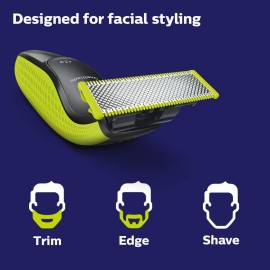 Philips OneBlade Hybrid Electric Trimmer and Shaver, QP2520 Philips OneBlade Hybrid Electric Trimmer and Shaver, QP2520