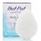 Buf-Puf Regular Facial Sponge, Dermatologist Developed, Removes Deep Down Dirt & Makeup that Causes Breakouts and Blackheads, Reusable, Exfoliating, White, 1 Count