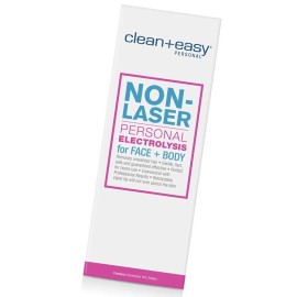 Clean + Easy Electrolysis Machine for Permanent Hair Removal - Non-Laser, Painless Electrolysis Hair Removal for Face & Body, At-Home Remover Device Clean + Easy Electrolysis Machine for Permanent Hair Removal - Non-Laser, Painless Electrolysis Hair Removal for Face & Body, At-Home Remover Device