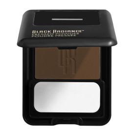 Black Radiance Pressed Powder, Pigment-Rich Matte Finish for Dark to Deep Skin Tones, Oil-Absorbing Compact with Mirror & Sponge - Ebony Black Radiance Pressed Powder, Pigment-Rich Matte Finish for Dark to Deep Skin Tones, Oil-Absorbing Compact with Mirror & Sponge - Ebony