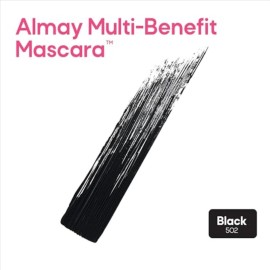 Almay Mascara, Volume, Length, Definition & Conditioning, Multi-Benefit Eye Makeup, Hypoallergenic and Fragrance-Free, 502 Black Almay Mascara, Volume, Length, Definition & Conditioning, Multi-Benefit Eye Makeup, Hypoallergenic and Fragrance-Free, 502 Black