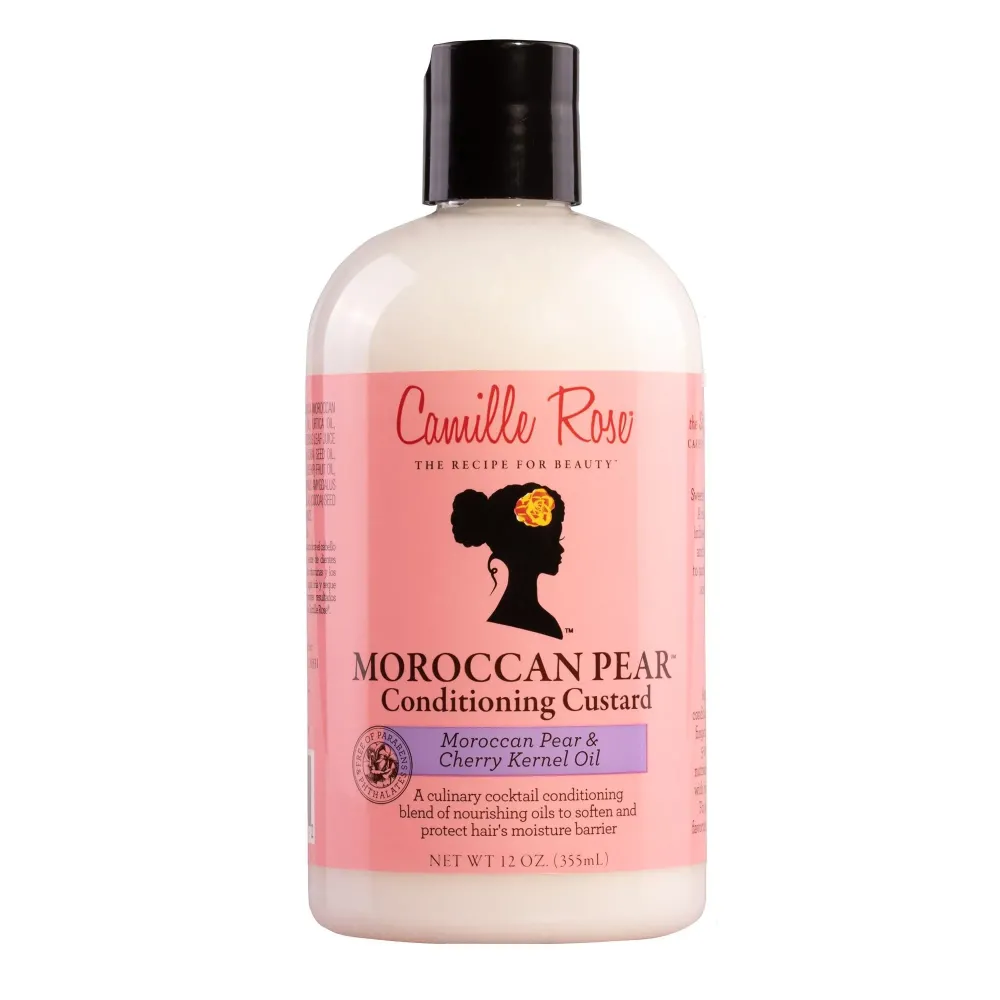 Camille Rose Moroccan Pear Hair Conditioner, to Nourish Soften Restore and Moisturize, for All Hair Types, 12 oz Camille Rose Moroccan Pear Hair Conditioner, to Nourish Soften Restore and Moisturize, for All Hair Types, 12 oz