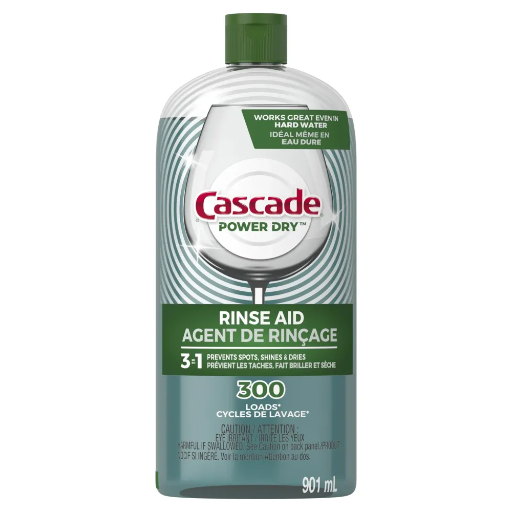 Cascade Platinum Power Dry Dishwasher Rinse Aid, 30.5 fl oz Cascade Platinum Power Dry Dishwasher Rinse Aid, 30.5 fl oz