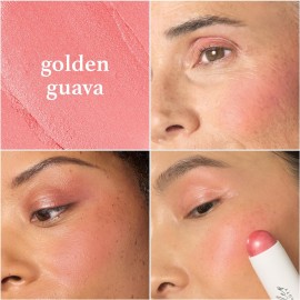 Julep Skip The Brush Cream to Powder Blush Stick - Golden Guava - Blendable and Buildable Color - 2-in-1 Blush and Cheek Makeup Stick Julep Skip The Brush Cream to Powder Blush Stick - Golden Guava - Blendable and Buildable Color - 2-in-1 Blush and Cheek Makeup Stick