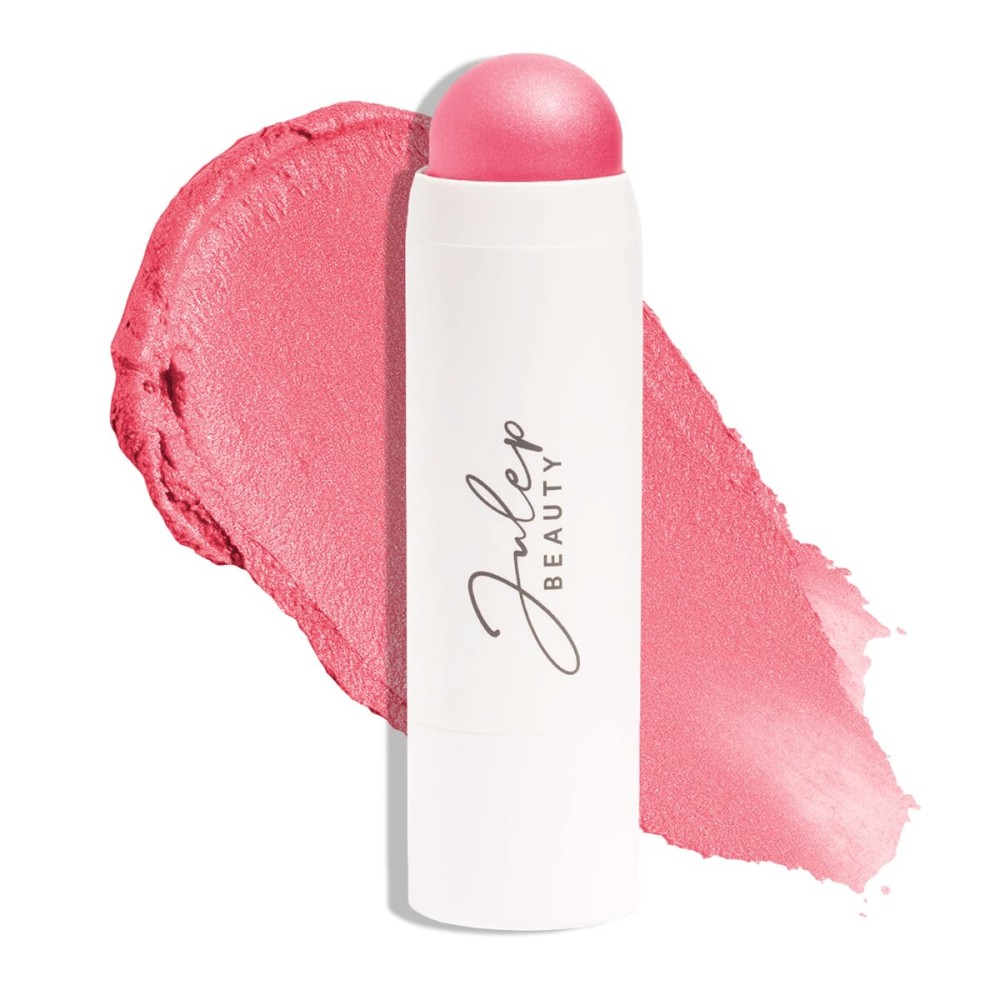 Julep Skip The Brush Cream to Powder Blush Stick - Peony Pink - Blendable and Buildable Color - 2-in-1 Blush and Lip Makeup Stick Julep Skip The Brush Cream to Powder Blush Stick - Peony Pink - Blendable and Buildable Color - 2-in-1 Blush and Lip Makeup Stick