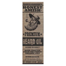 Honest Amish - Premium Beard Oil - 2 Ounce Honest Amish - Premium Beard Oil - 2 Ounce