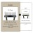 Docolor Eyelash Comb Eyelash Separator Tool Mascara Applicator Eyelash Brush Lash Separator Tool Comb Arc Designed Cosmetic Brushes Tool, with Comb Cover (Black)