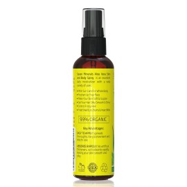 Seven Minerals Travel Size Organic Aloe Vera Spray with 100% Pure Aloe From Freshly Cut Aloe Plant, Not Powder - No Xanthan,So It Absorbs Rapidly With No Sticky Residue (2 fl oz) Seven Minerals Travel Size Organic Aloe Vera Spray with 100% Pure Aloe From Freshly Cut Aloe Plant, Not Powder - No Xanthan,So It Absorbs Rapidly With No Sticky Residue (2 fl oz)