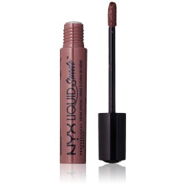 NYX PROFESSIONAL MAKEUP Liquid Suede Cream Lipstick - Brooklyn Thorn (Deep Brown With Purple Undertones) NYX PROFESSIONAL MAKEUP Liquid Suede Cream Lipstick - Brooklyn Thorn (Deep Brown With Purple Undertones)