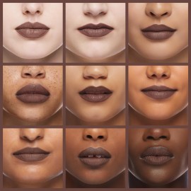 NYX PROFESSIONAL MAKEUP Liquid Suede Cream Lipstick - Brooklyn Thorn (Deep Brown With Purple Undertones)