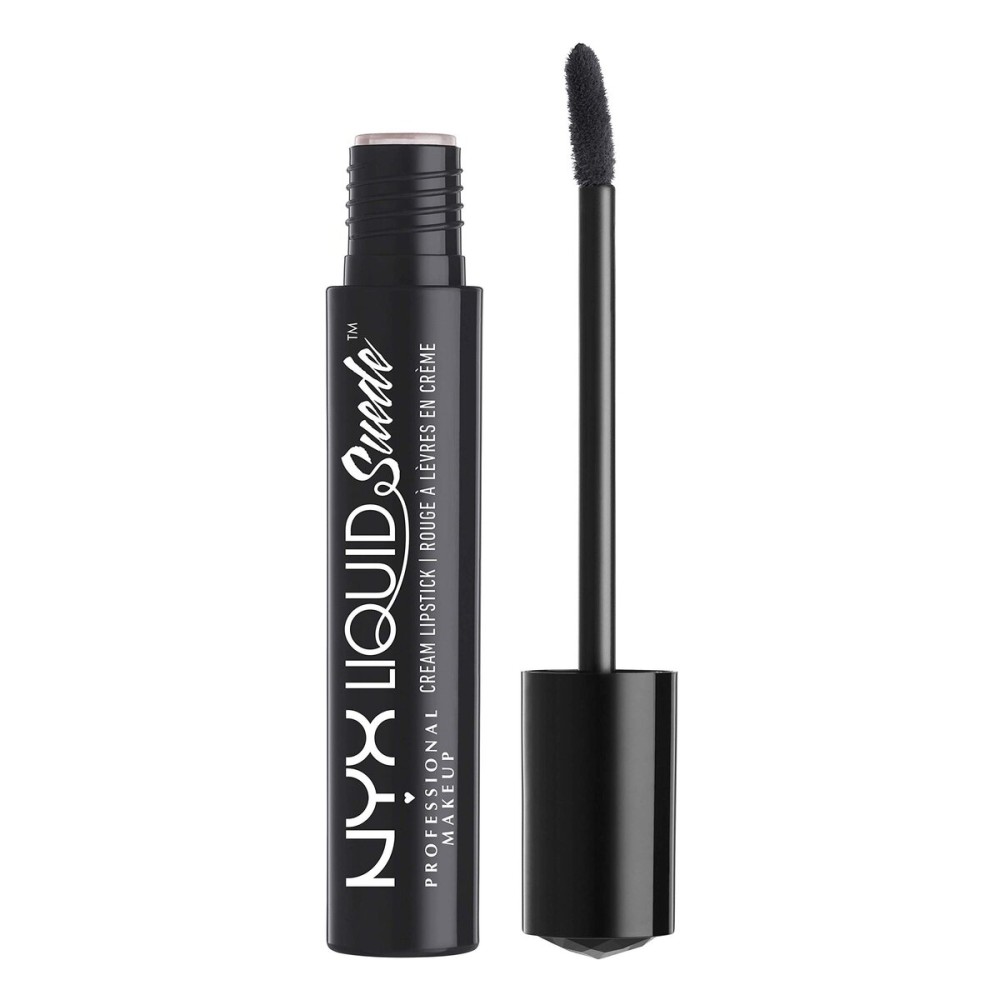 NYX PROFESSIONAL MAKEUP Liquid Suede Cream Lipstick - Alien (Black) NYX PROFESSIONAL MAKEUP Liquid Suede Cream Lipstick - Alien (Black)