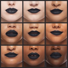 NYX PROFESSIONAL MAKEUP Liquid Suede Cream Lipstick - Alien (Black) NYX PROFESSIONAL MAKEUP Liquid Suede Cream Lipstick - Alien (Black)