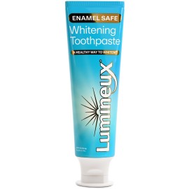 Lumineux Teeth Whitening Toothpaste - Peroxide Free, Enamel Safe for Sensitive Whiter Teeth - Fluoride Free, No Alcohol, Artificial Colors, SLS Free Dentist Formulated - 3.75 Oz Lumineux Teeth Whitening Toothpaste - Peroxide Free, Enamel Safe for Sensitive Whiter Teeth - Fluoride Free, No Alcohol, Artificial Colors, SLS Free Dentist Formulated - 3.75 Oz