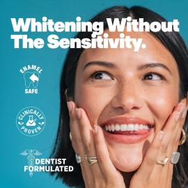 Lumineux Teeth Whitening Toothpaste - Peroxide Free, Enamel Safe for Sensitive Whiter Teeth - Fluoride Free, No Alcohol, Artificial Colors, SLS Free Dentist Formulated - 3.75 Oz Lumineux Teeth Whitening Toothpaste - Peroxide Free, Enamel Safe for Sensitive Whiter Teeth - Fluoride Free, No Alcohol, Artificial Colors, SLS Free Dentist Formulated - 3.75 Oz
