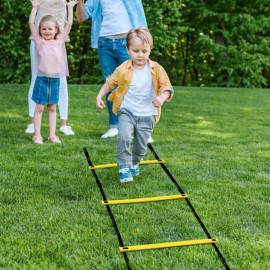 GHB Pro Agility Ladder Agility Training Ladder Speed 12 Rung 20ft with Carrying Bag GHB Pro Agility Ladder Agility Training Ladder Speed 12 Rung 20ft with Carrying Bag