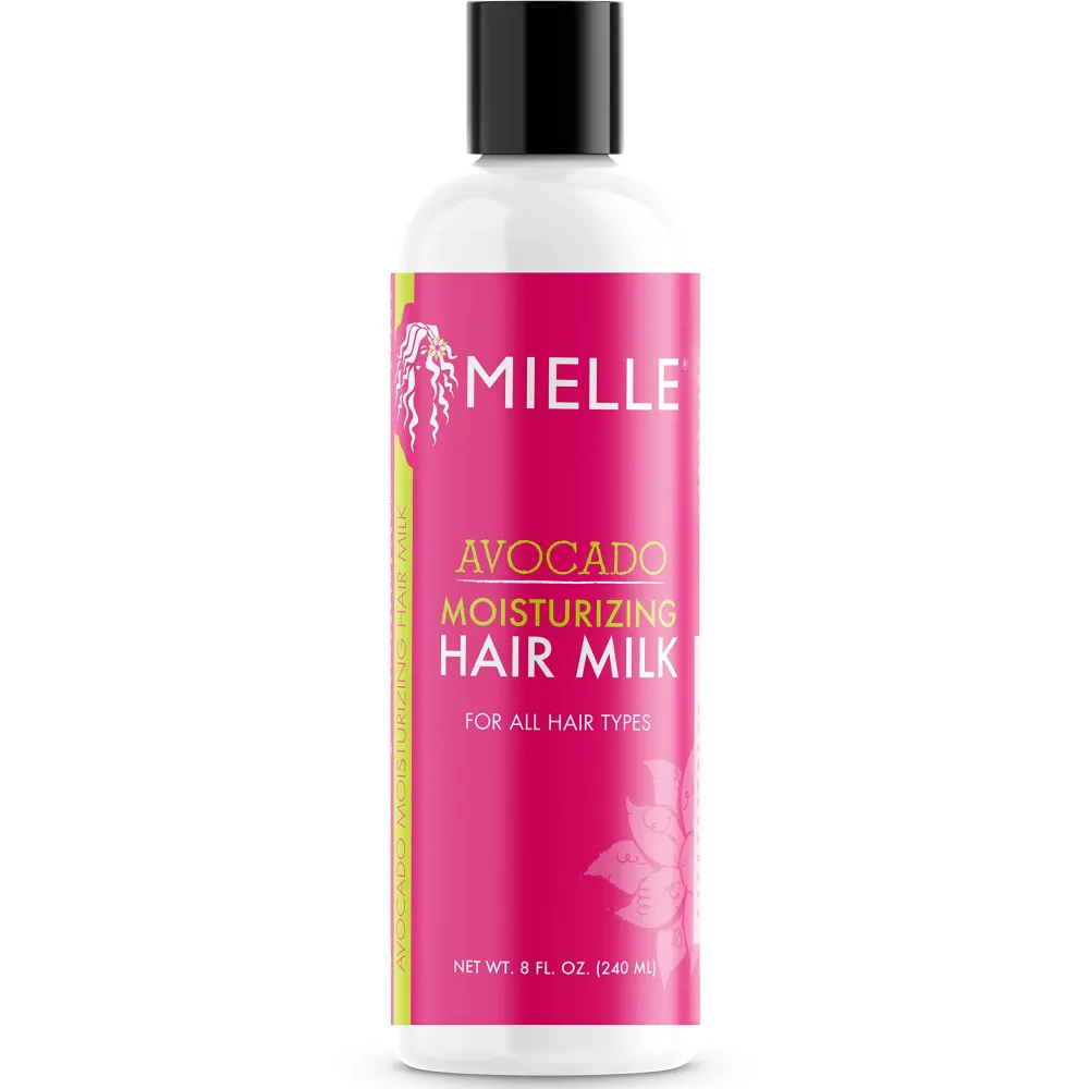 Mielle Organics Avocado Hair Milk for All Hair Types, Moisturizing Lotion for Dry Hair, 8 Ounces Mielle Organics Avocado Hair Milk for All Hair Types, Moisturizing Lotion for Dry Hair, 8 Ounces