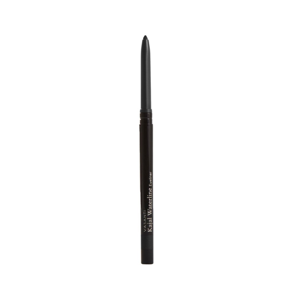 VASANTI Kajal Waterline Eyeliner Pencil - Long-lasting, Waterproof, Smudge-proof, Safe for Sensitive Eyes, Waterline Eye Liner - Opthalmologist Approved and Tested (Intense Black) VASANTI Kajal Waterline Eyeliner Pencil - Long-lasting, Waterproof, Smudge-proof, Safe for Sensitive Eyes, Waterline Eye Liner - Opthalmologist Approved and Tested (Intense Black)
