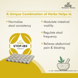 Charak Pharma PVT. LTD Stop-IBS Tablets (30 Tab) Charak Pharma PVT. LTD Stop-IBS Tablets (30 Tab)
