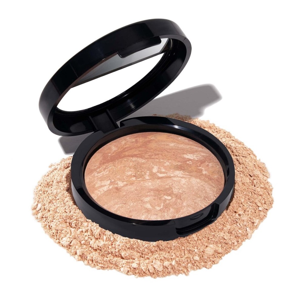 LAURA GELLER NEW YORK Award-Winning Baked Balance-n-Brighten Color Correcting Powder Foundation - Light - Buildable Light to Medium Coverage - Demi-Matte Natural Finish LAURA GELLER NEW YORK Award-Winning Baked Balance-n-Brighten Color Correcting Powder Foundation - Light - Buildable Light to Medium Coverage - Demi-Matte Natural Finish