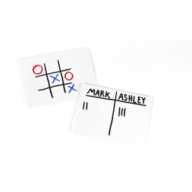 Dry Erase Blank Playing Cards w/Box, Poker Size - 2.5 x 3.5, 45 Reusable Cards, Flashcards, Board Game & Note Cards Dry Erase Blank Playing Cards w/Box, Poker Size - 2.5 x 3.5, 45 Reusable Cards, Flashcards, Board Game & Note Cards