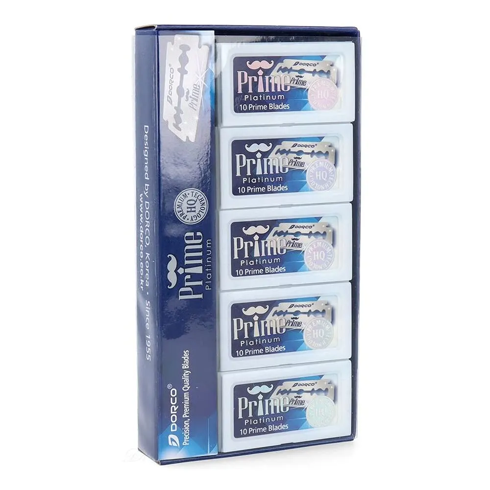 Dorco 100 Piece Prime Double Edge Razor Blades Dorco 100 Piece Prime Double Edge Razor Blades