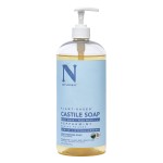 Dr. Natural Castile Liquid Soap, Peppermint, 32 oz - Plant-Based - Made with Organic Shea Butter - Rich in Coconut and Olive Oils - Sulfate and Paraben-Free, Cruelty-Free - Multi-Purpose Soap