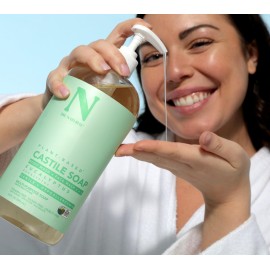 Dr. Natural Castile Liquid Soap - Multi-Use Body Wash, Shampoo and Face Wash - Hydrating Body Soap for Skin, Hair, Pets and Home - Eucalyptus - 32 oz Dr. Natural Castile Liquid Soap - Multi-Use Body Wash, Shampoo and Face Wash - Hydrating Body Soap for Skin, Hair, Pets and Home - Eucalyptus - 32 oz